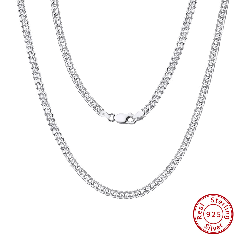 1.8mm Franco chain 925 sterling Silver