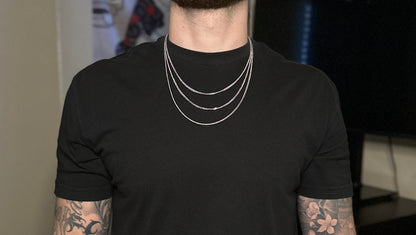 1.8mm Franco chain 925 sterling Silver