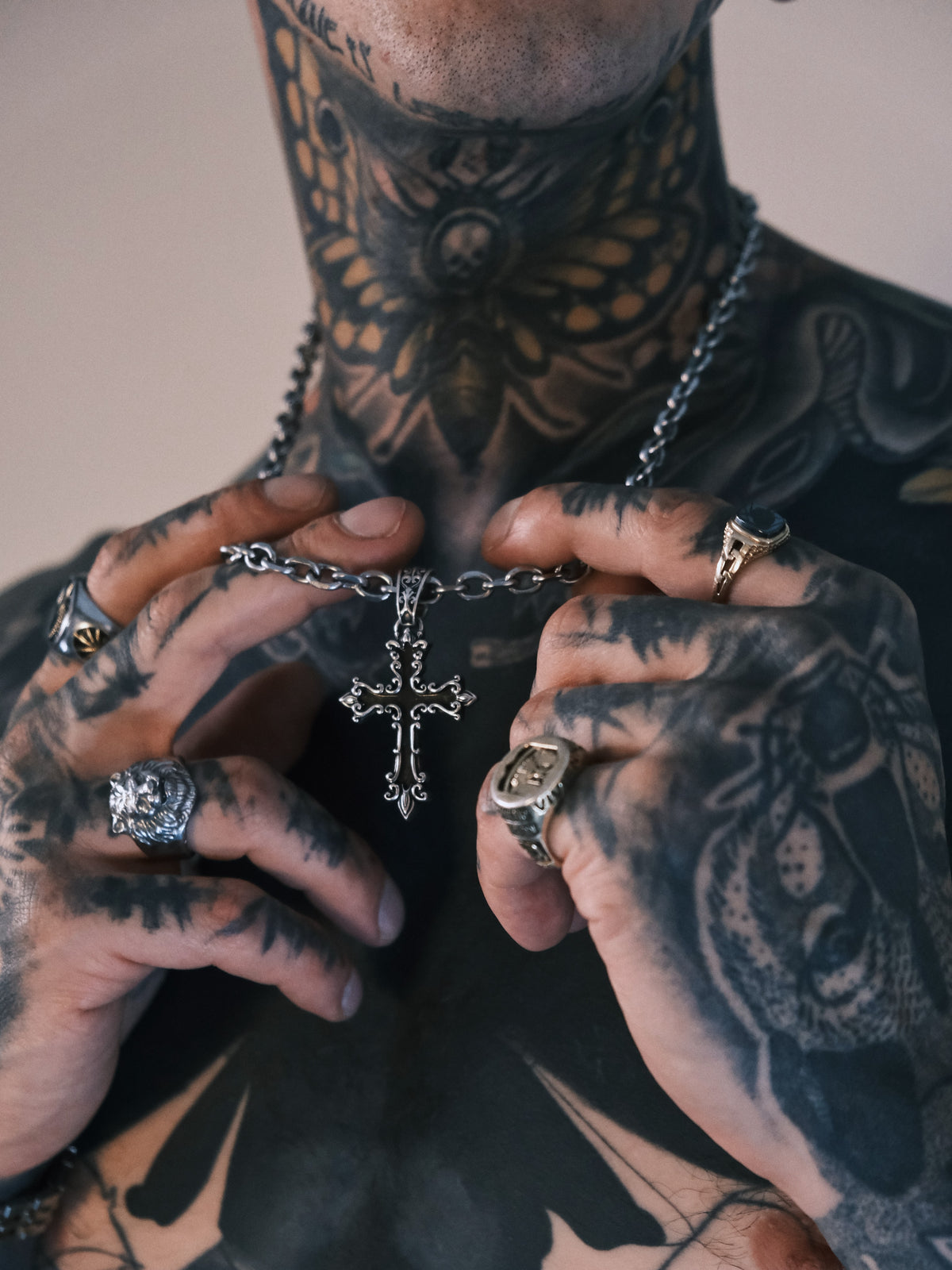 Gothic Cross Pendant