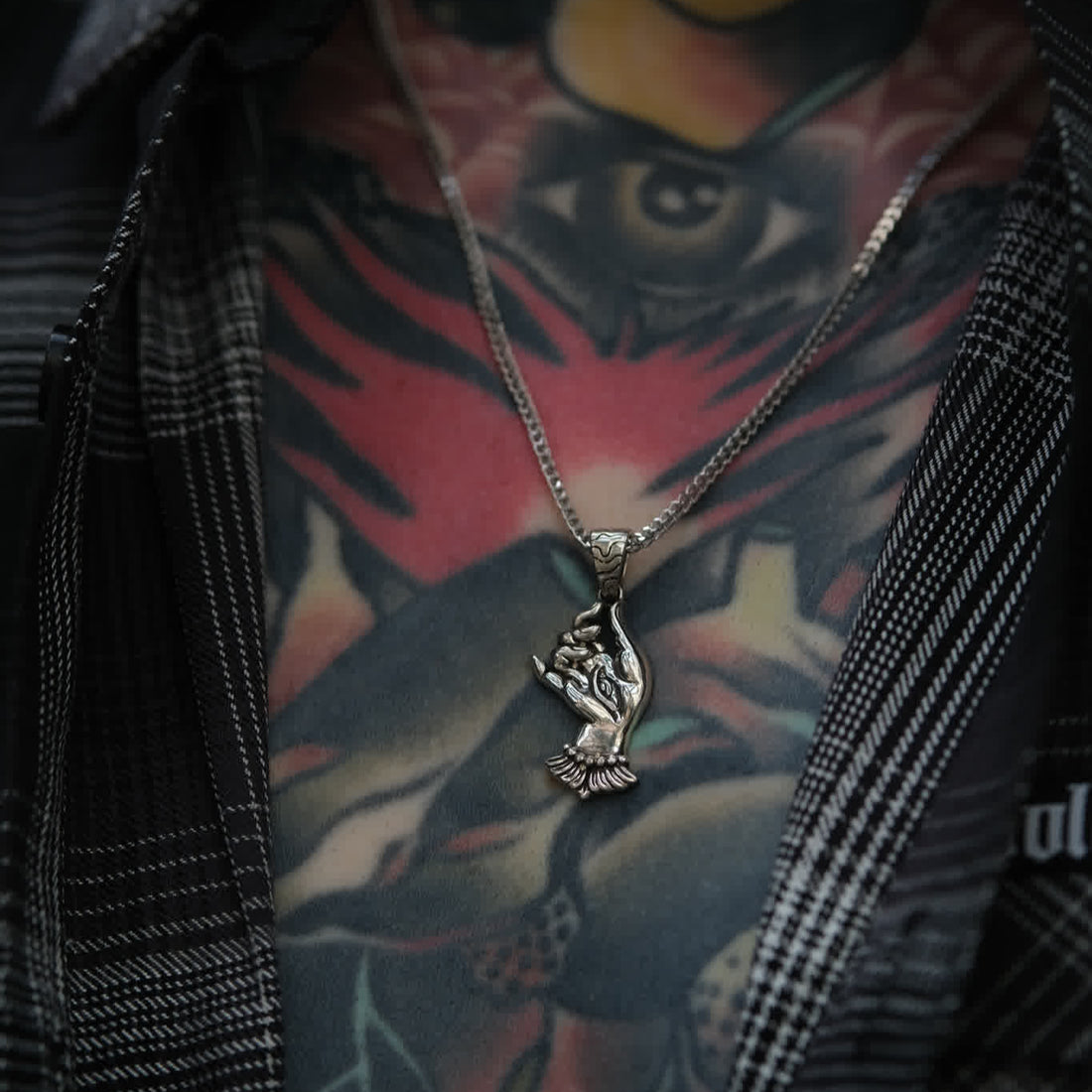 Sacred Hand Pendant