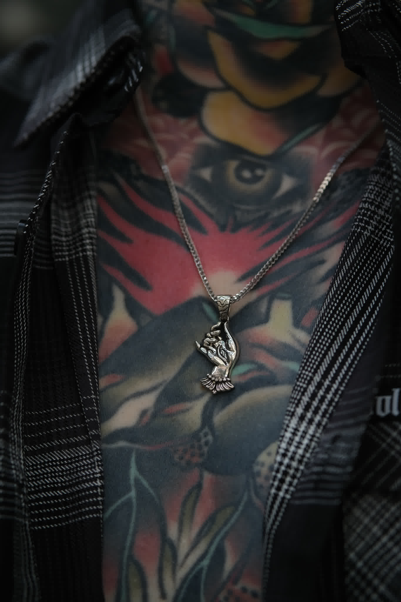 Sacred Hand Pendant