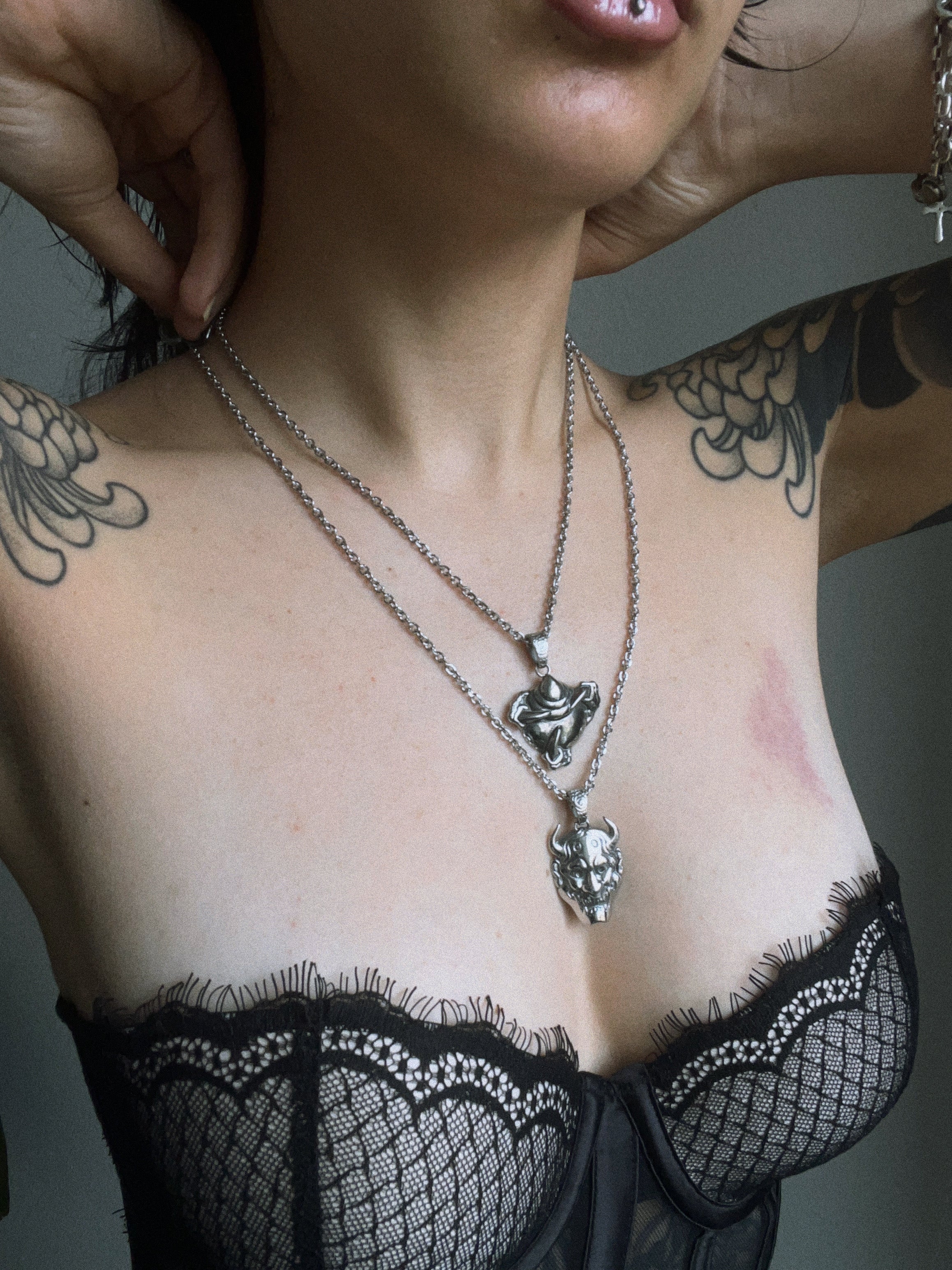 Hannya Mask Pendant