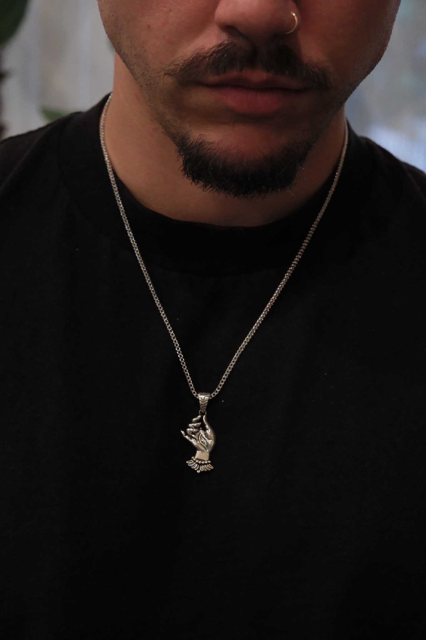 Sacred Hand Pendant