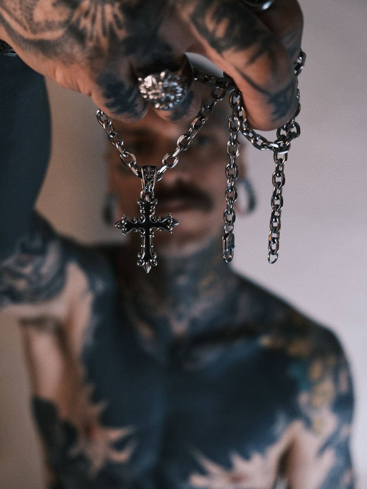 Gothic Cross Pendant