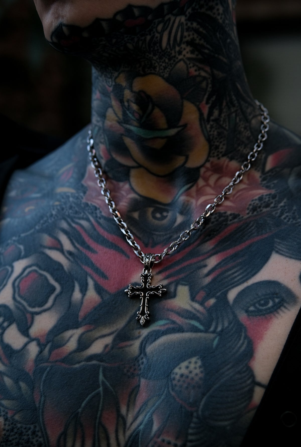 Gothic Cross Pendant