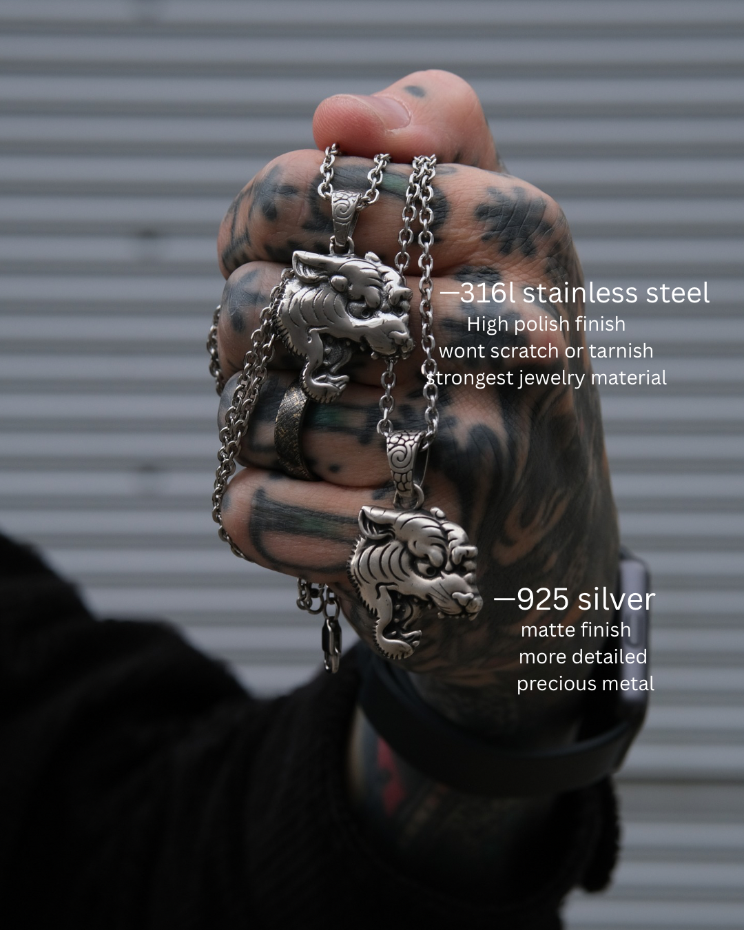 Tiger head Pendant