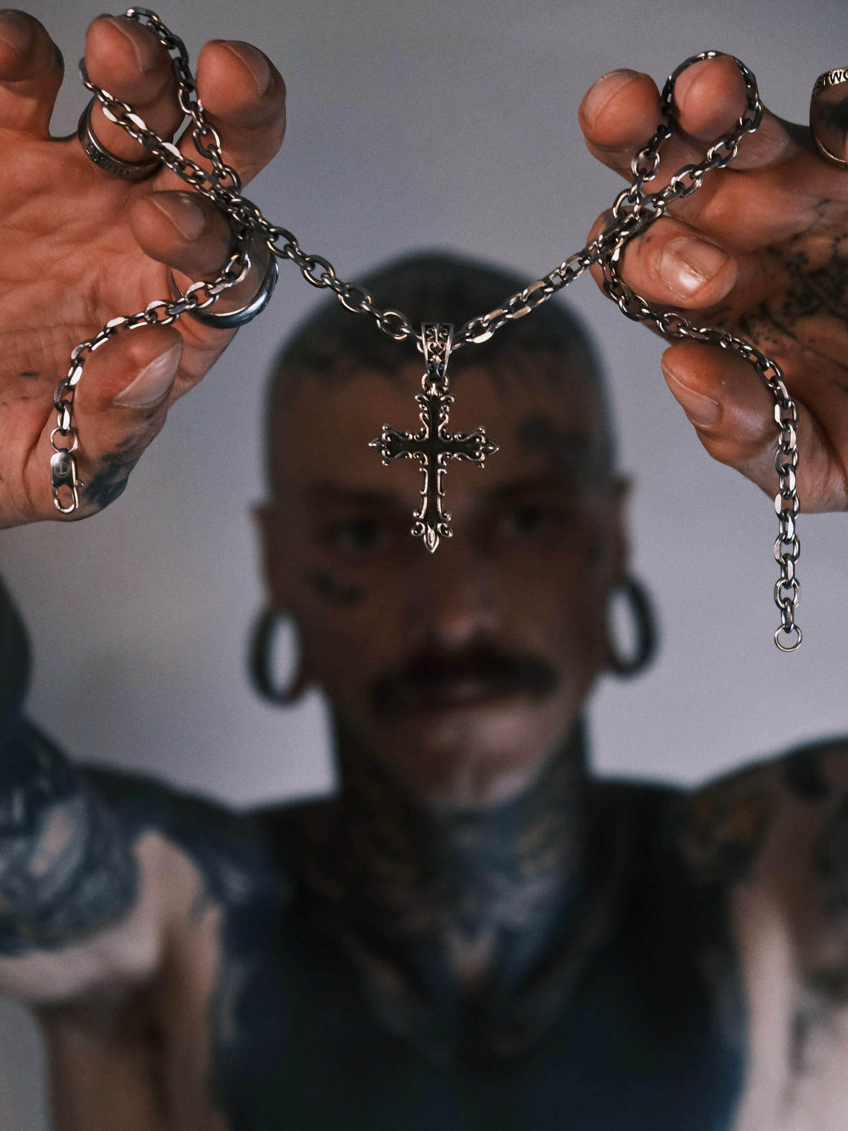 Gothic Cross Pendant
