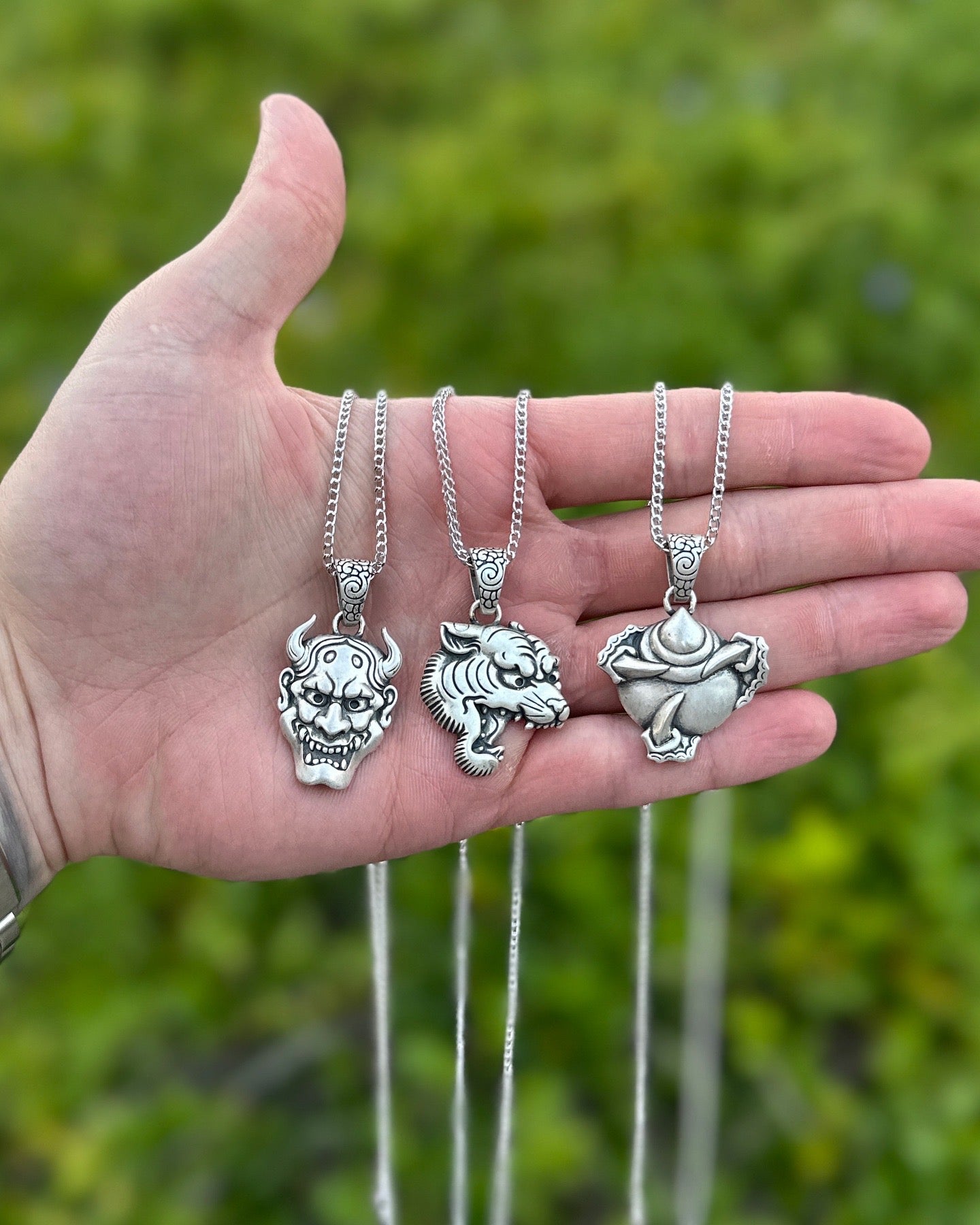 Hannya Mask Pendant