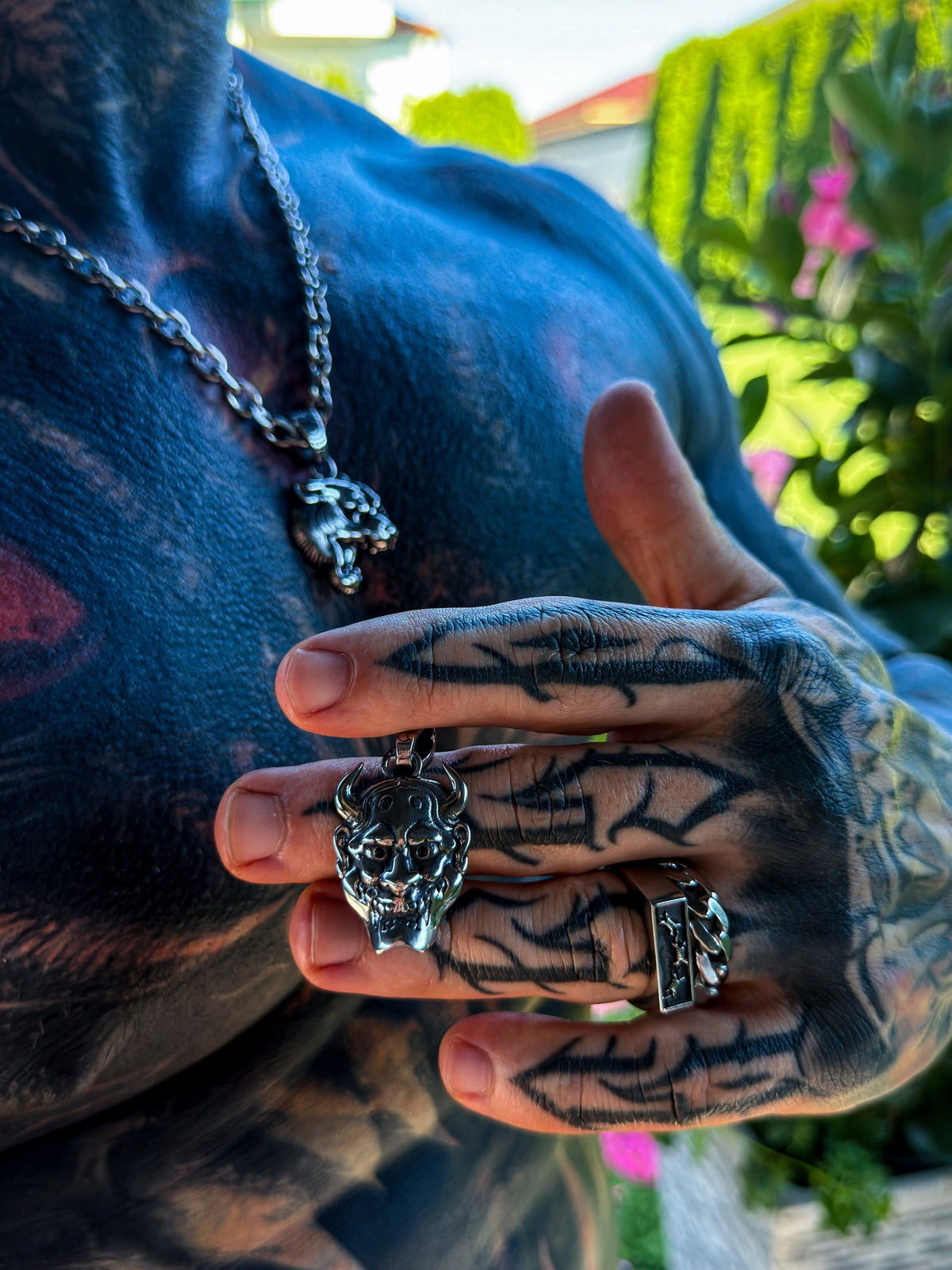 Hannya Mask Pendant