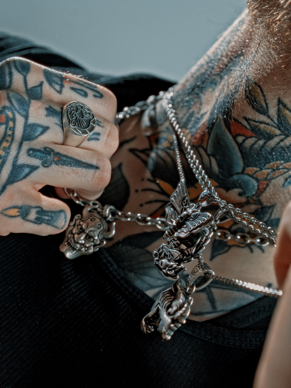 Hannya Mask Pendant